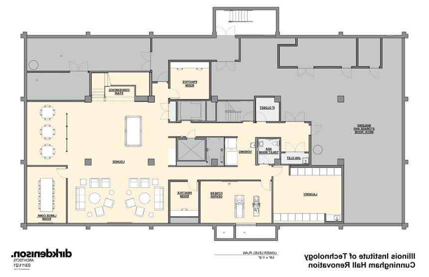 Cunningham Hall Floor Plan 1